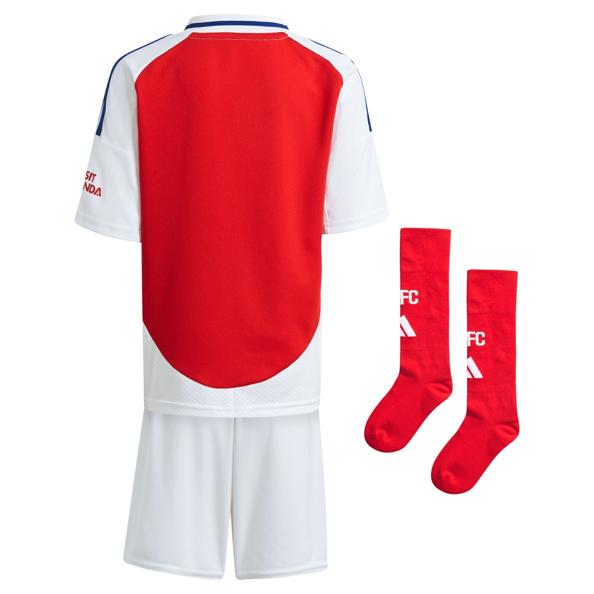 Arsenal Home Minikit 2024-25 Kids Customized Soccer Shirt - Red