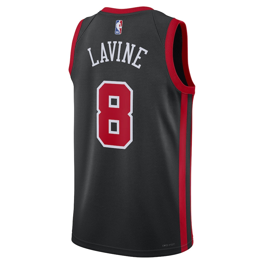 Zach LaVine Chicago Bulls Unisex 2023/24 Swingman Shirt - Black - City Edition