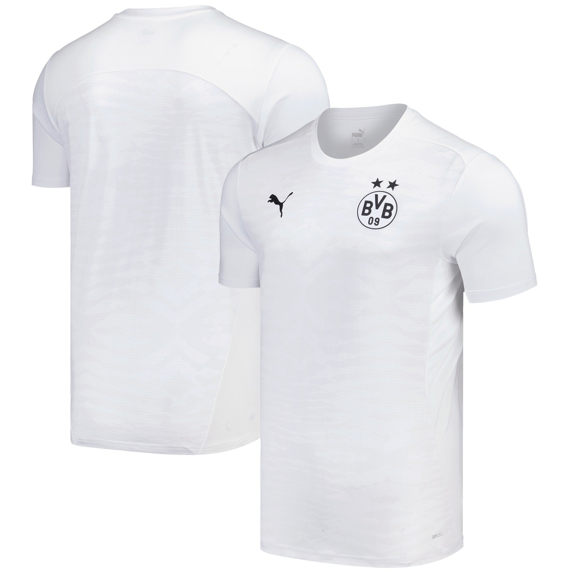 Borussia Dortmund Prematch Soccer Shirt - White