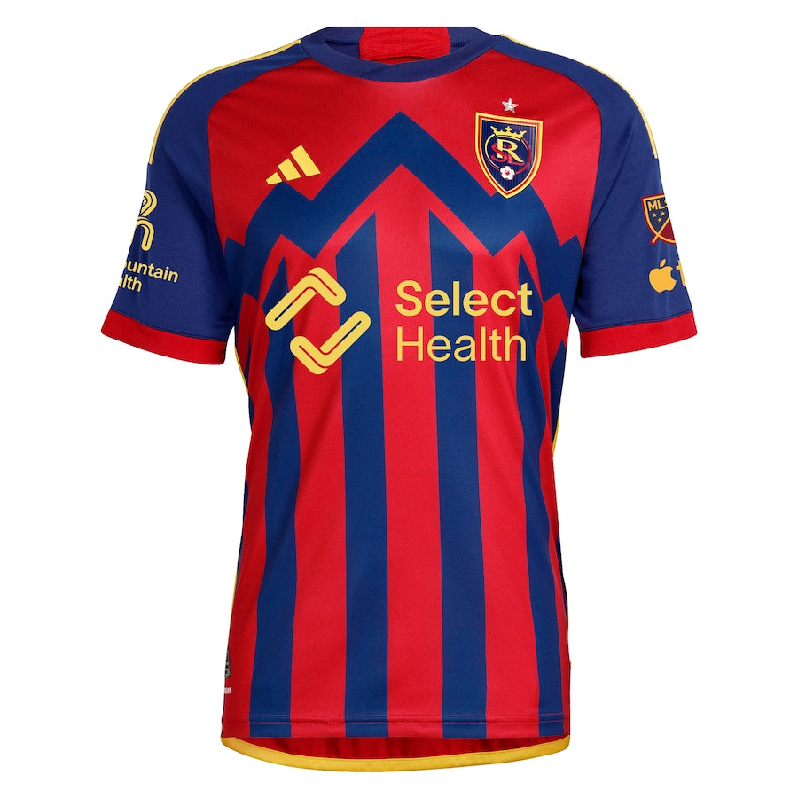 Cristian Arango Real Salt Lake 2024 Peak Utah Authentic Player Soccer Shirt – Red