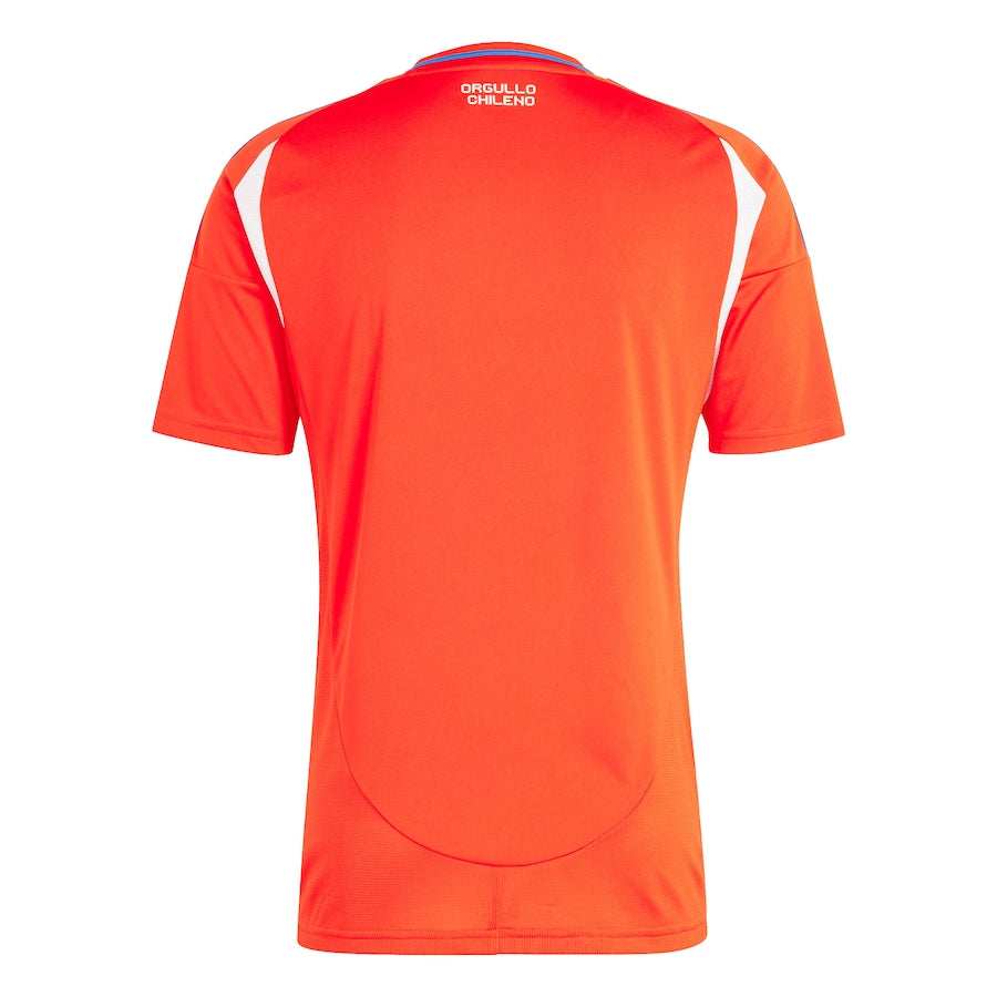 Chile Home Shirt 2024 Customized Soccer Shirt - Orange