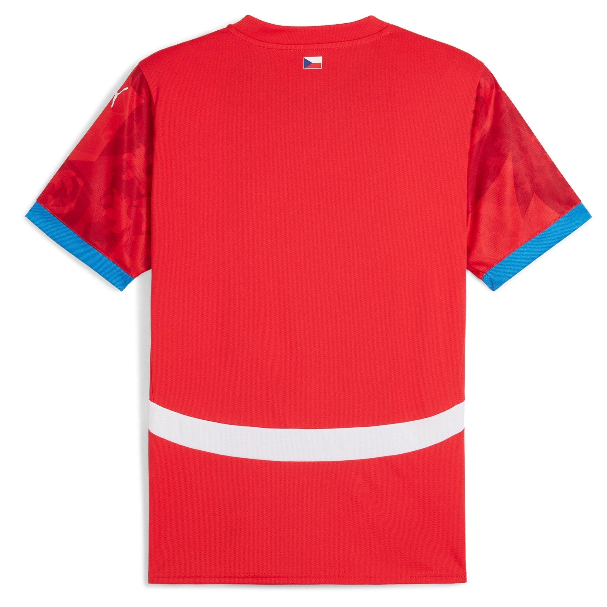 Czech Republic Home Shirt 2024 Custom Soccer Shirt - Red