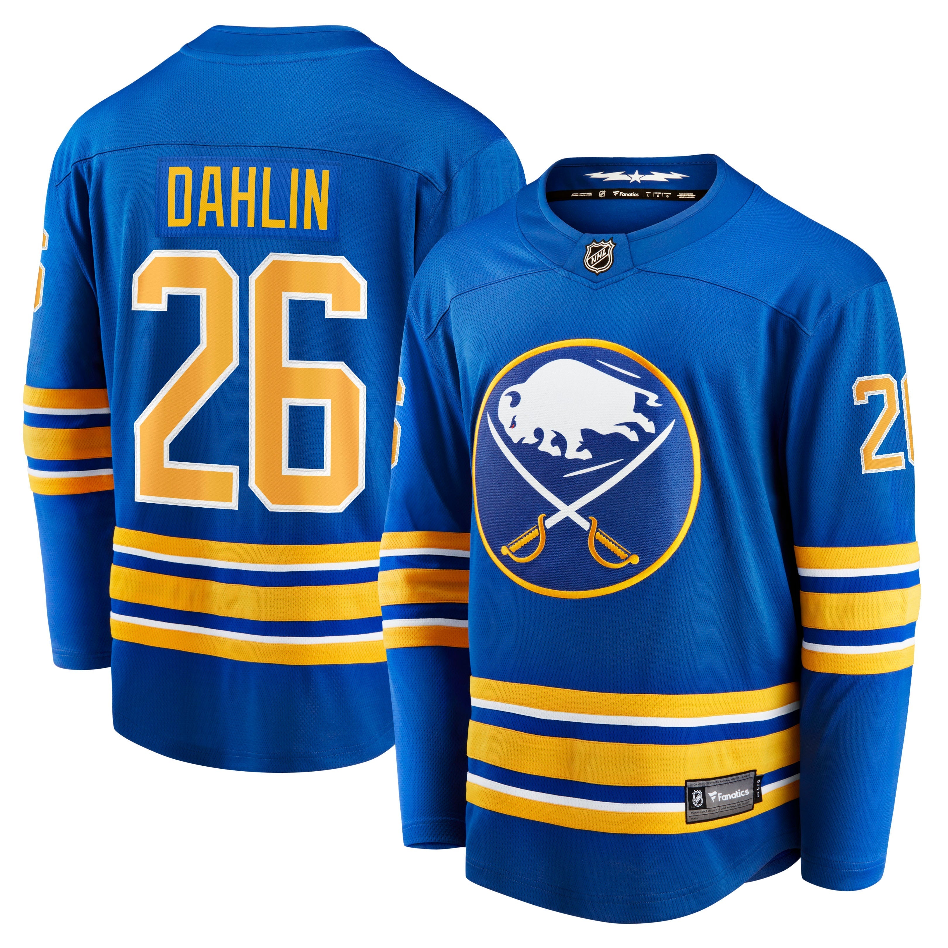 Rasmus Dahlin Buffalo Sabres Fanatics Branded Home Breakaway Shirt - Royal