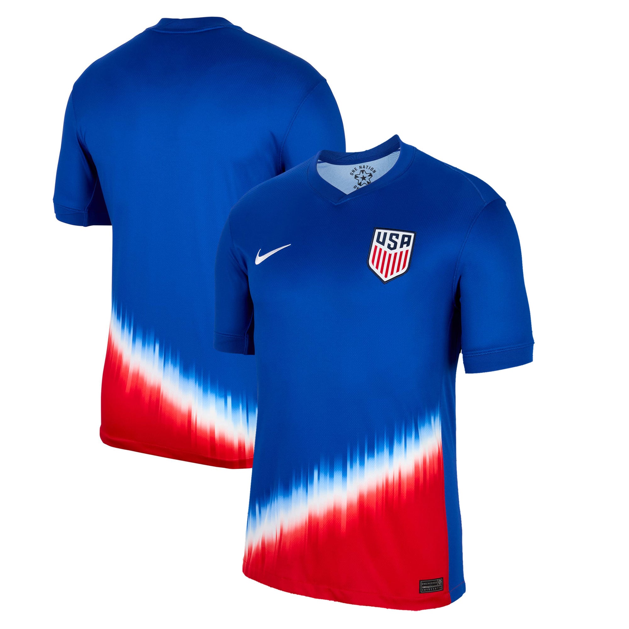 USMNT 2024 Away Customized Soccer Shirt - Blue