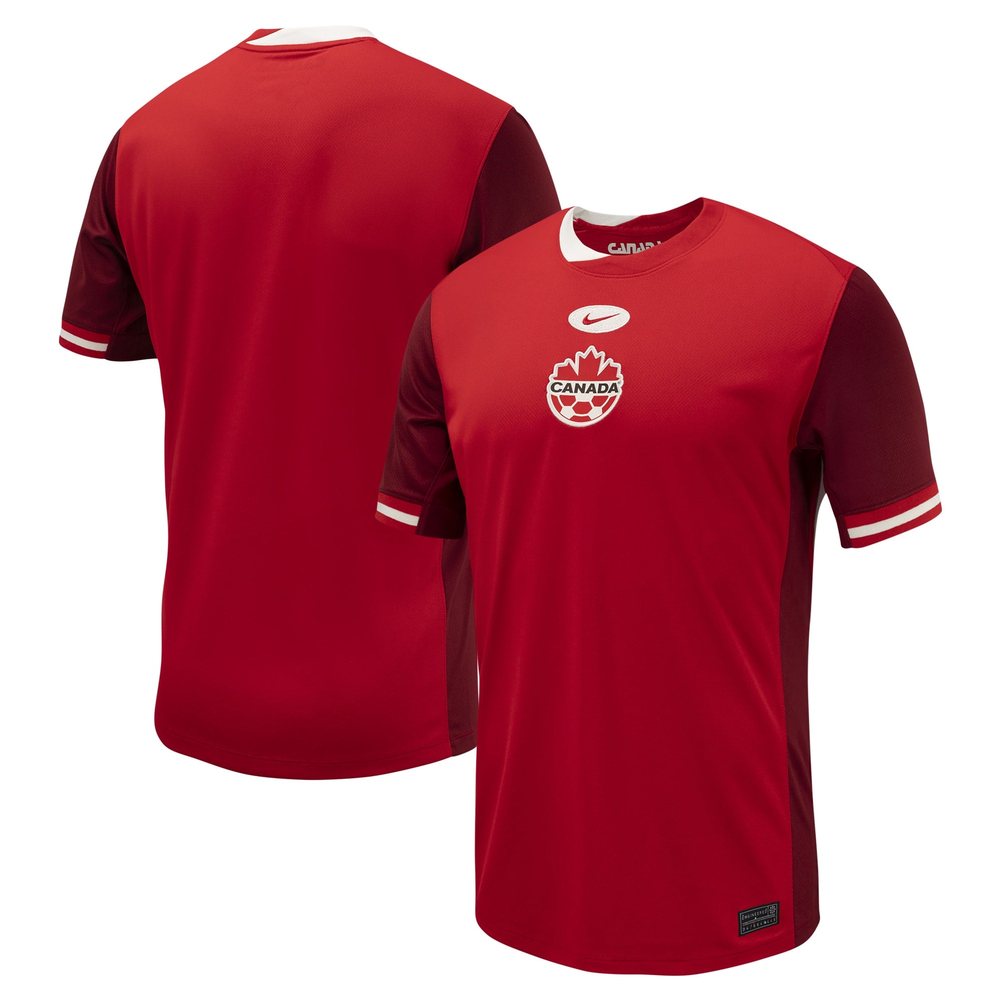 Canada Soccer 2024 Home Customized Soccer Shirt - Red