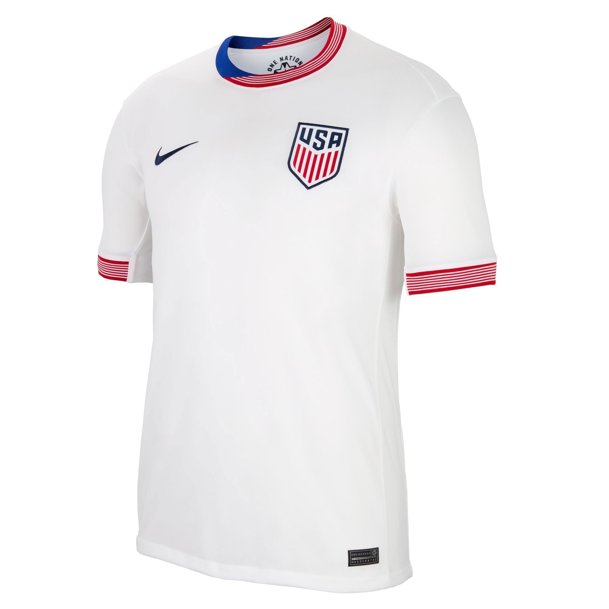 USMNT 2024 Home Customized Soccer Shirt - White