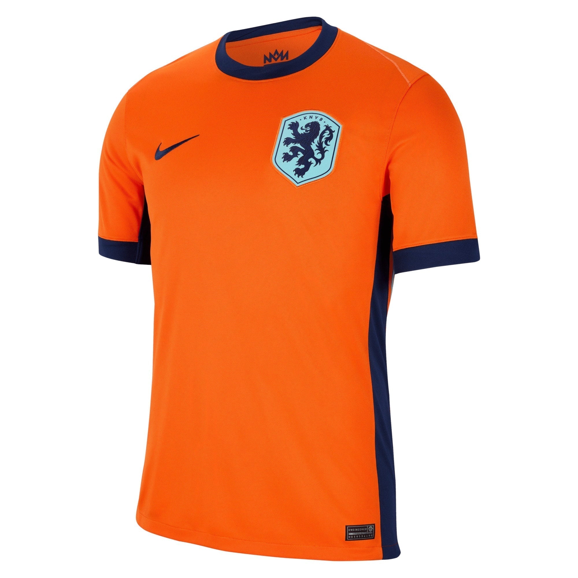 Netherlands Home Stadium Shirt 2024 Custom Soccer Shirt - Orange