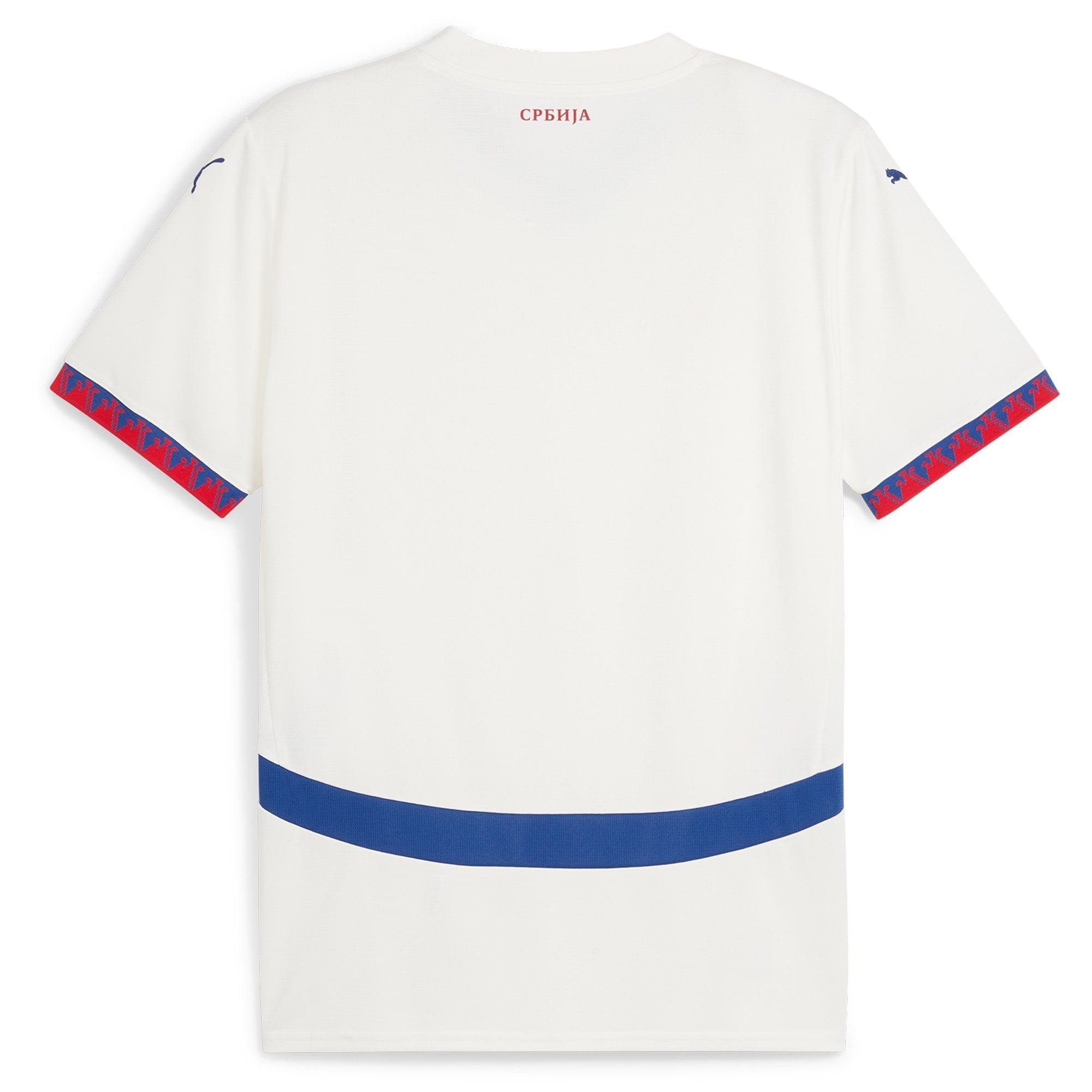 Serbia Away Shirt 2024-25 Custom Soccer Shirt - White