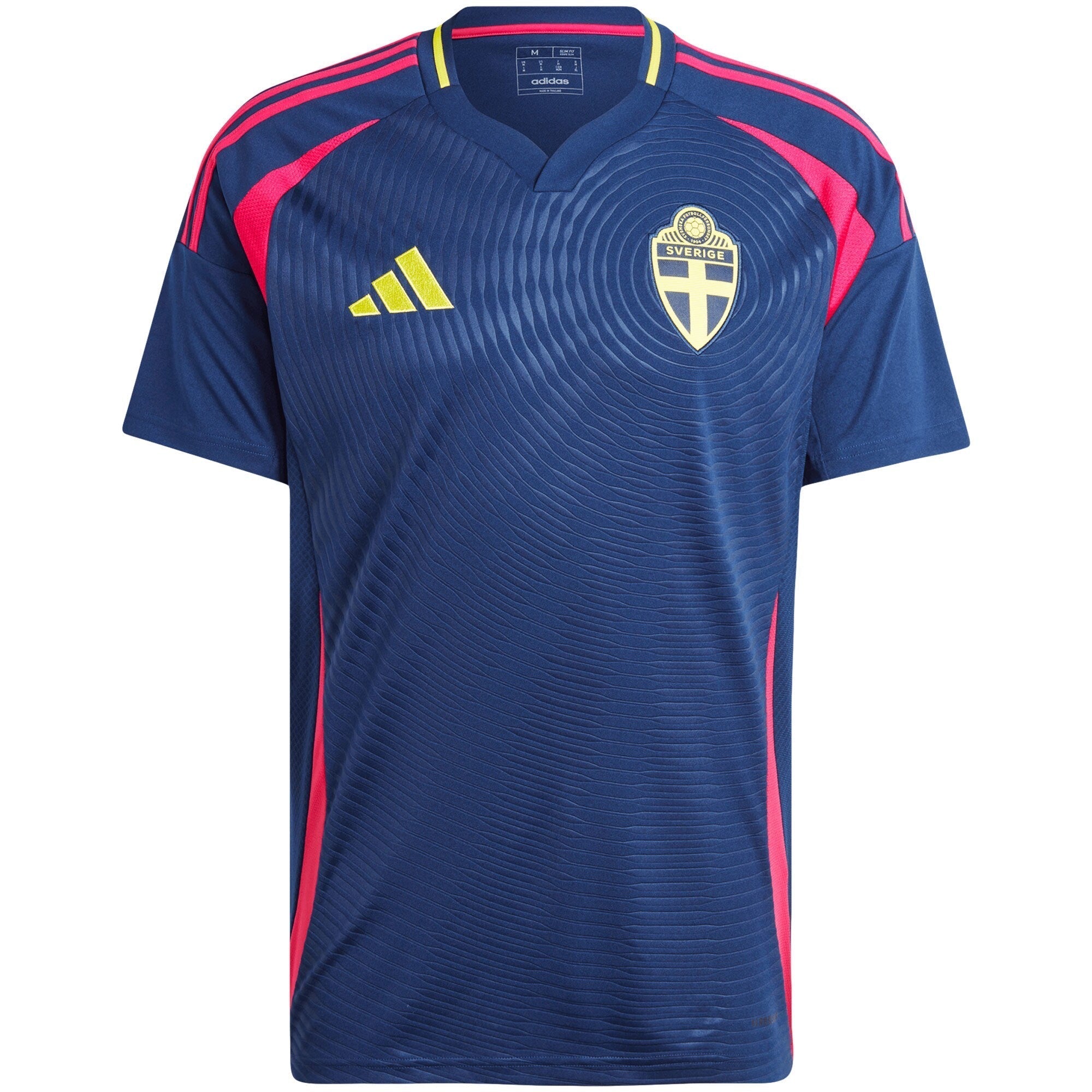 Sweden Away Shirt 2024 Customized Soccer Shirt - Navy