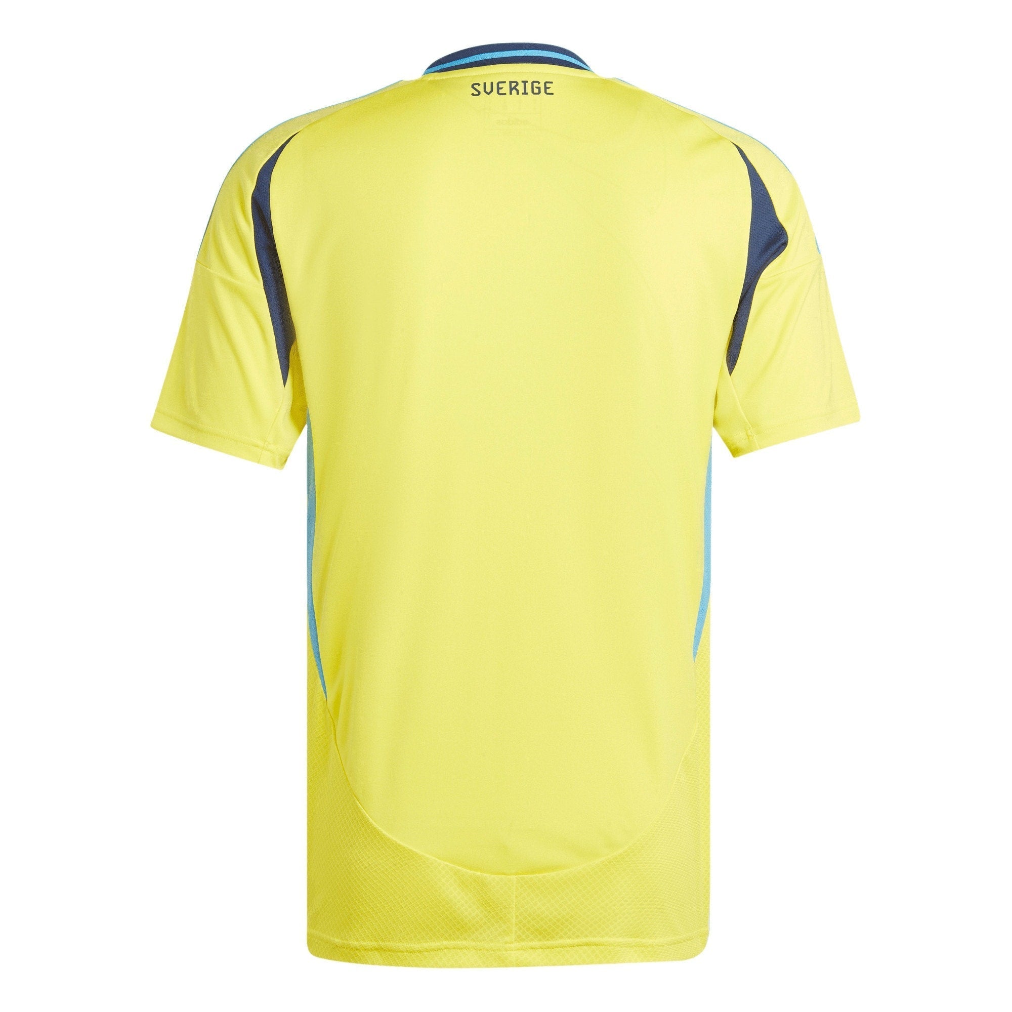 Sweden Home Shirt 2024 Customized Soccer Shirt - Yellow