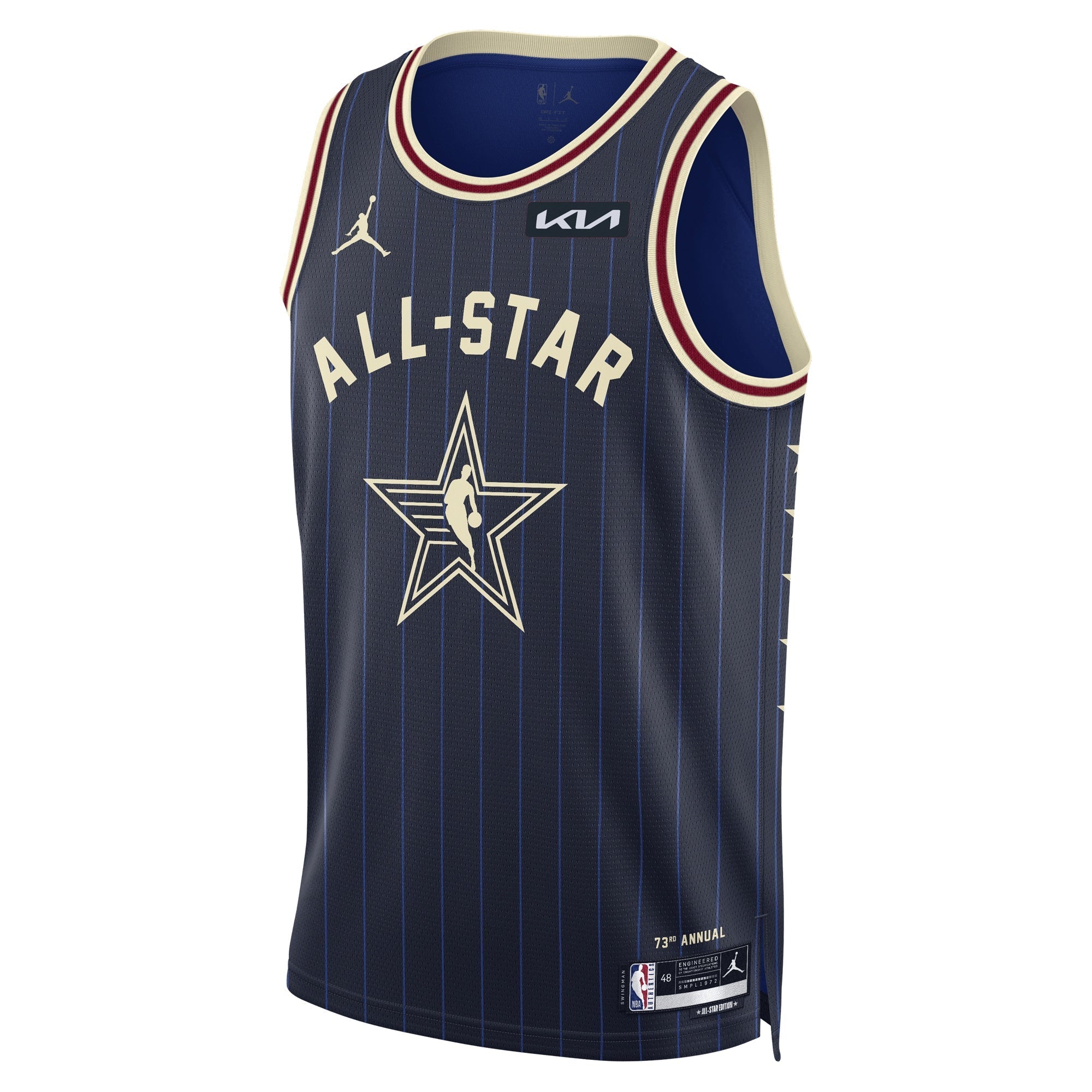 Unisex 2024 NBA All-Star Game Swingman customized Shirt - Navy