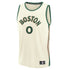 Jayson Tatum Boston Celtics Fanatics Branded 2023/24 Fast Break Shirt - White - City Edition