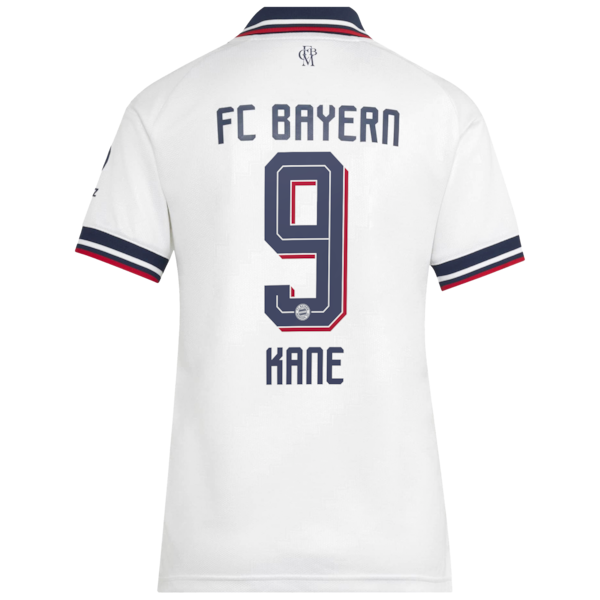 Harry Kane Bayern Munich adidas Women's 2026/27 Away Replica Jersey - White