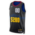 Denver Nuggets  Unisex 2023/24 customized Swingman Shirt - Black - City Edition