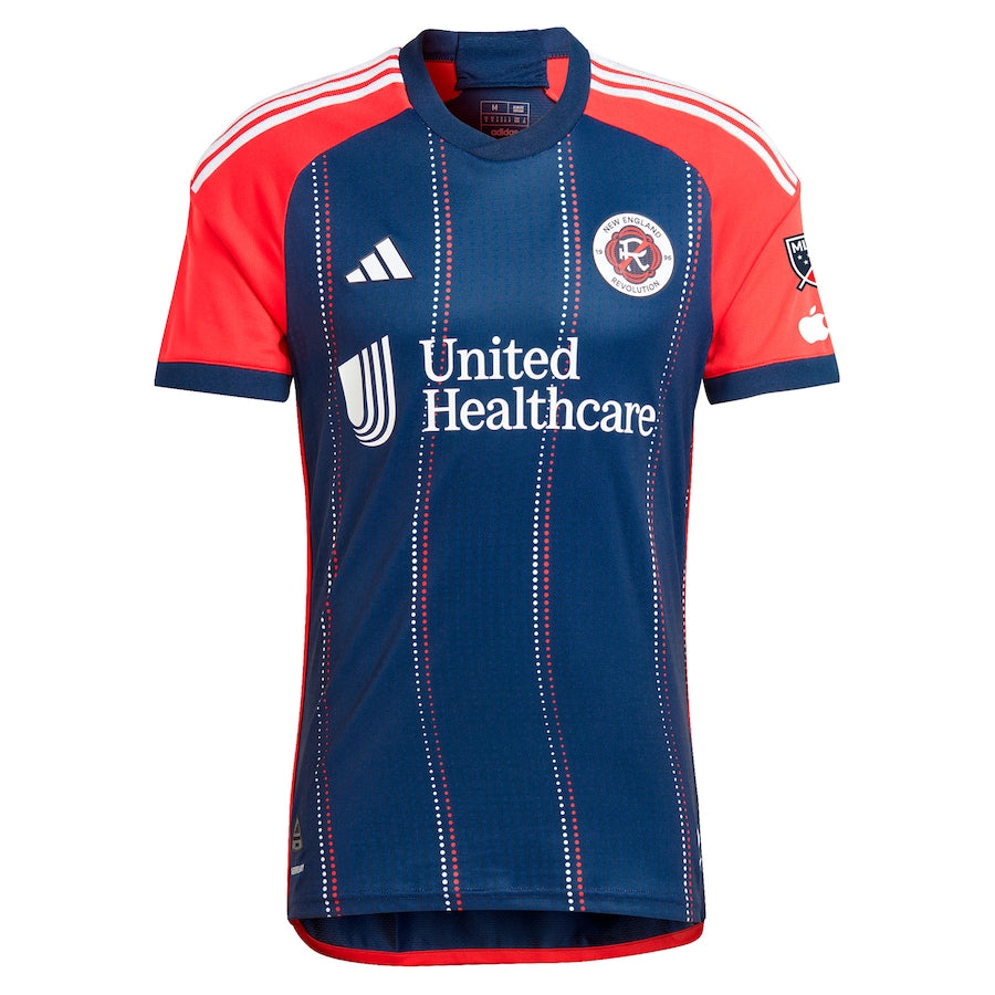 New England Revolution  2024 Boston Tea Party Authentic Customized Soccer Shirt – Navy