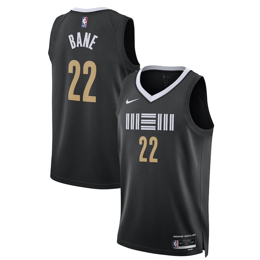 Desmond Bane Memphis Grizzlies  Unisex 2023/24 Swingman Shirt - Black - City Edition