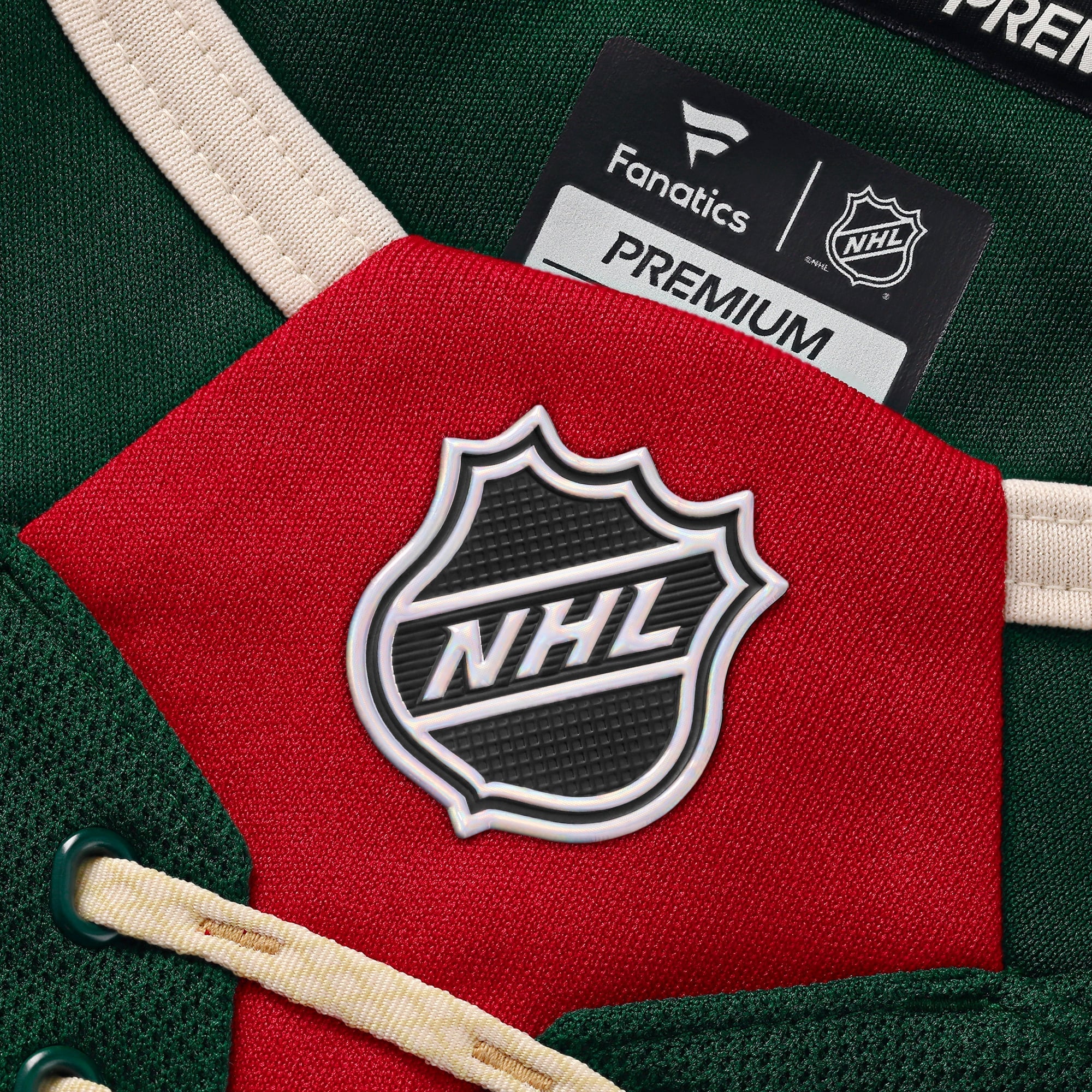 Hygo Shirts Fanatics Minnesota Wild Home Premium Jersey Green