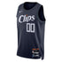 LA Clippers  Unisex 2023/24 customized Swingman Shirt - Navy - City Edition