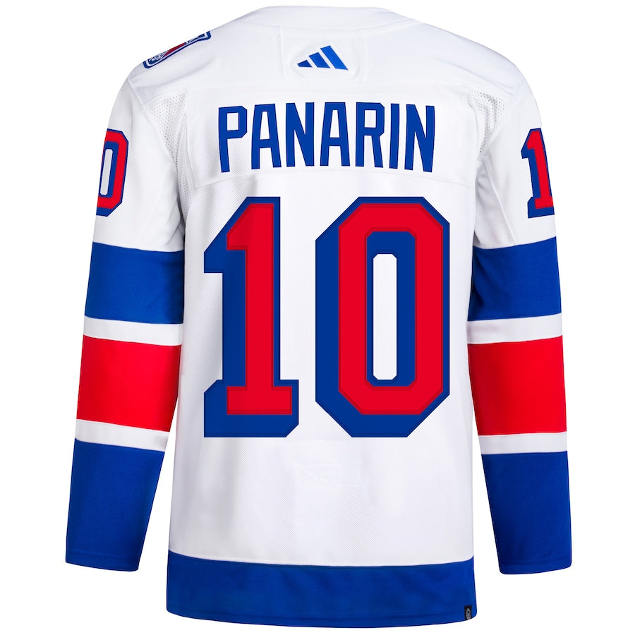 Artemi Panarin New York Rangers  2024 Stadium Series Primegreen  Player Shirt – White