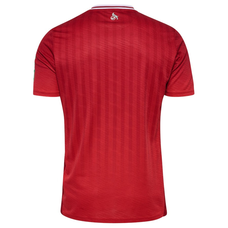 1. FC Köln Hummel Unisex Away 2025/26 Custom Soccer Shirt - Red