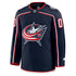 Hygo Shirts Columbus Blue Jackets Fanatics Home Premium Jersey Navy
