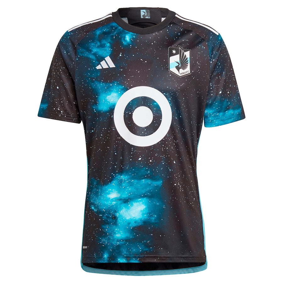Teemu Pukki Minnesota United FC  2024 Starry Night Player Soccer Shirt - Black