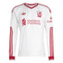 Virgil van Dijk Liverpool adidas 2026/27 Away Replica Long Sleeve Jersey - White