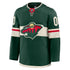 Hygo Shirts Fanatics Minnesota Wild Home Premium Jersey Green