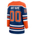 Hygo Shirts Fanatics Women's Edmonton Oilers Home Breakaway Custom Jersey