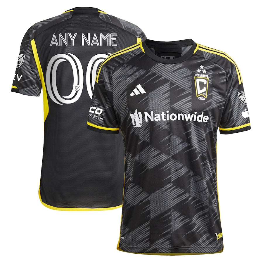 Columbus Crew  2024 VeloCITY Kit Customized Soccer Shirt - Black