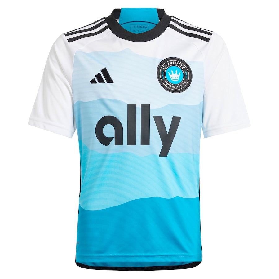 Brandt Bronico Charlotte FC  2024 The Carolina Kit: Explore Player Soccer Shirt - Blue