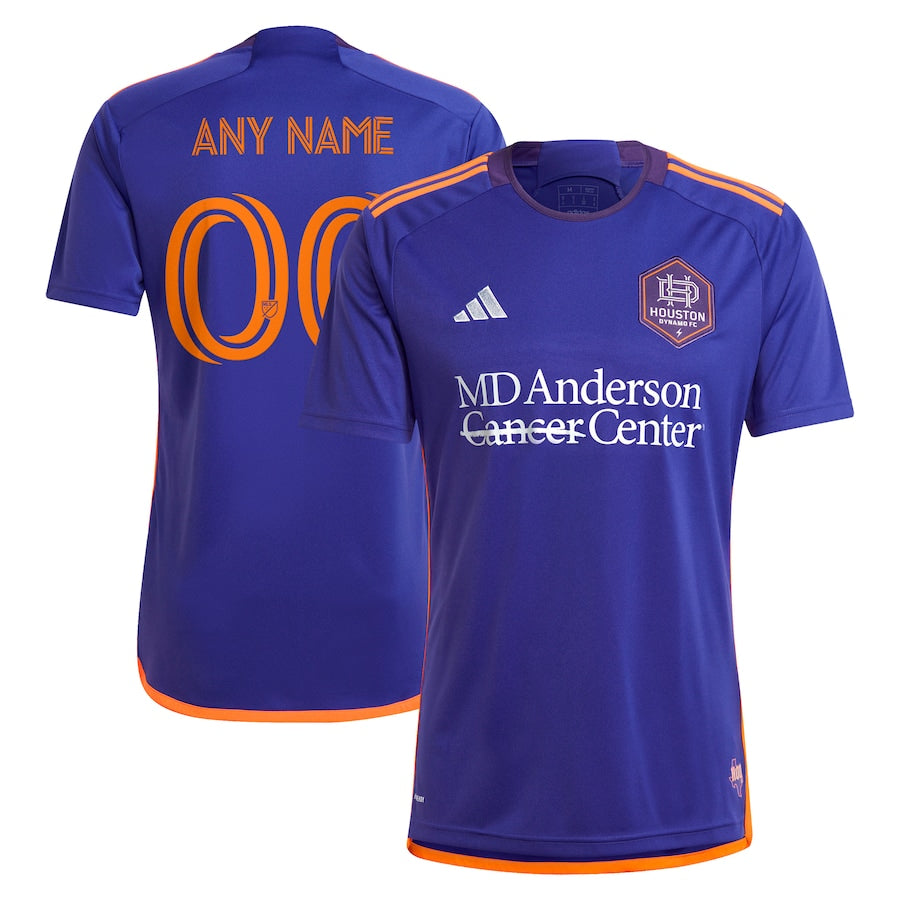 Houston Dynamo FC  2024 Still Holdin' Customized Soccer Shirt – Purple
