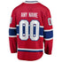 Hygo Shirts Montreal Canadiens Fanatics Home Breakaway Custom Jersey Red