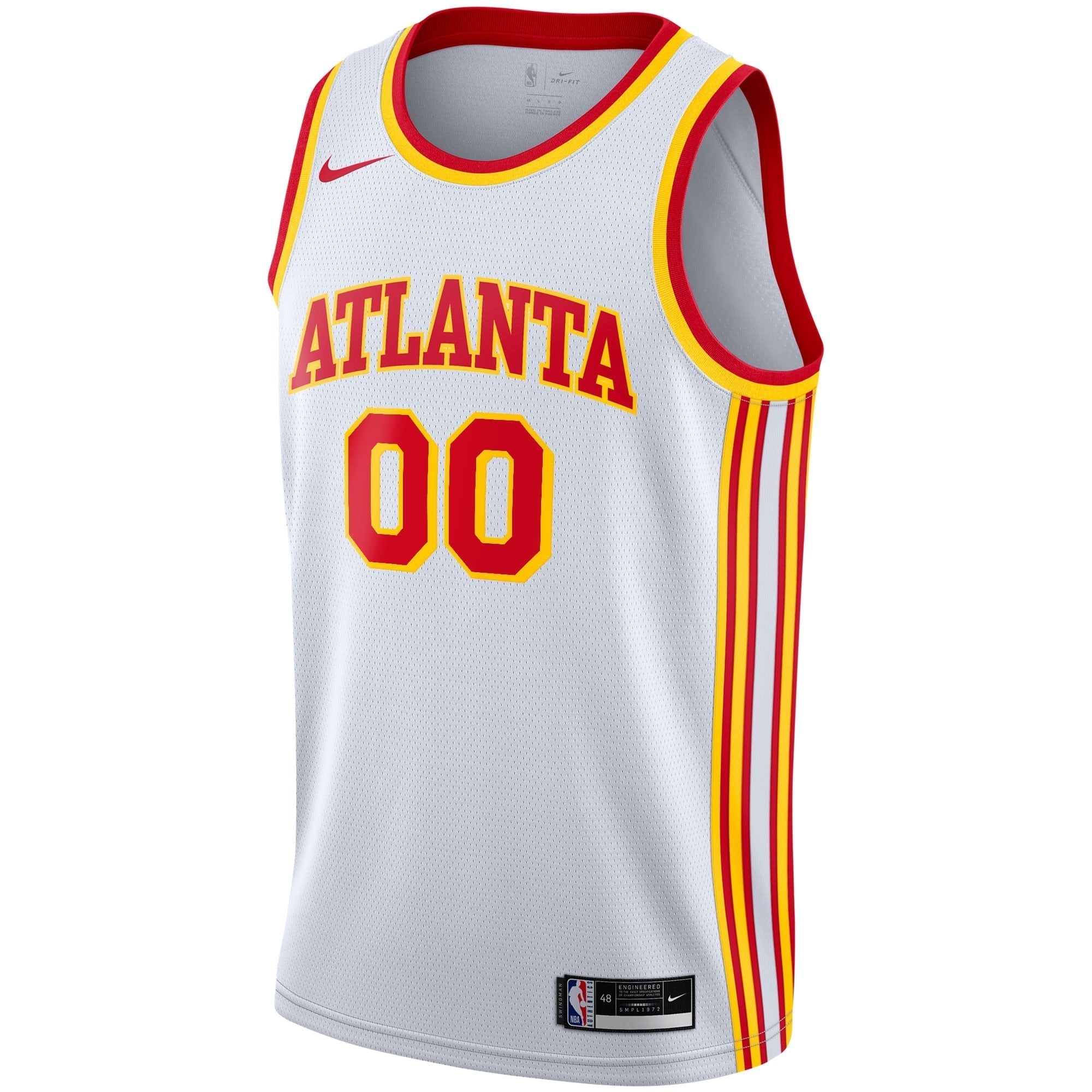 Atlanta Hawks  2020/21 Swingman customized Shirt - Association Edition - White