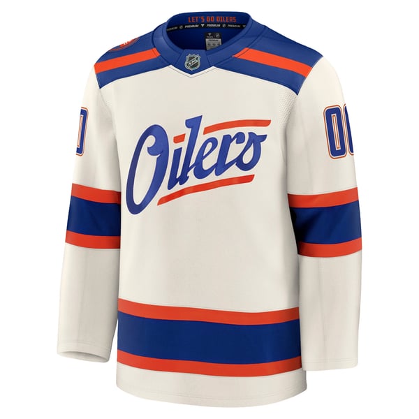 Hygo Shirts Edmonton Oilers Fanatics Alternate Premium Custom Jersey