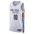 Brooklyn Nets  Unisex 2022/23 Swingman customized Shirt - City Edition - White