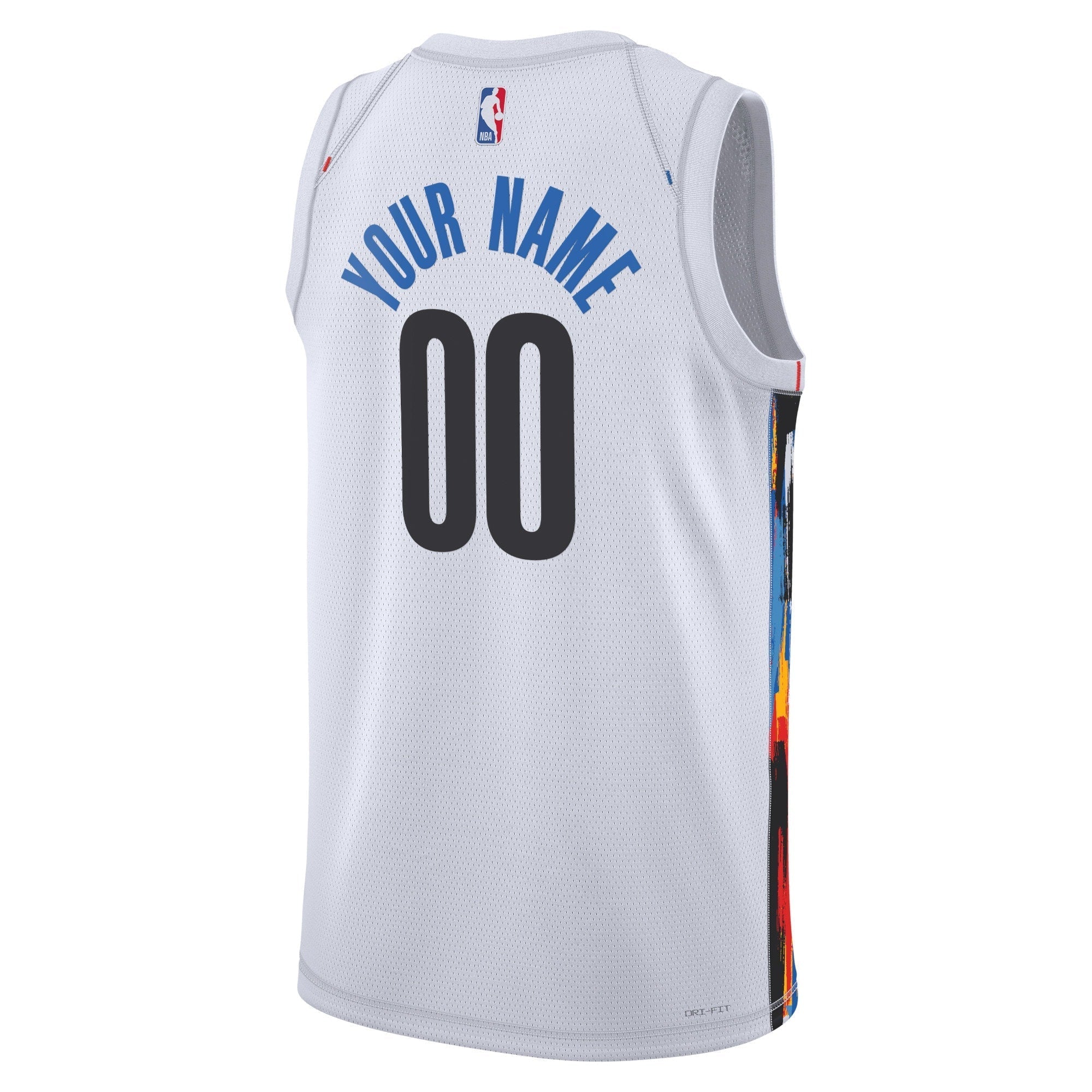 Brooklyn Nets  Unisex 2022/23 Swingman customized Shirt - City Edition - White