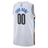 Brooklyn Nets  Unisex 2022/23 Swingman customized Shirt - City Edition - White