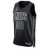Brooklyn Nets Jordan Brand Unisex 2022/23 Swingman customized Shirt - Statement Edition - Black