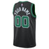 Boston Celtics Jordan Brand Unisex 2022/23 Swingman customized Shirt - Statement Edition - Black