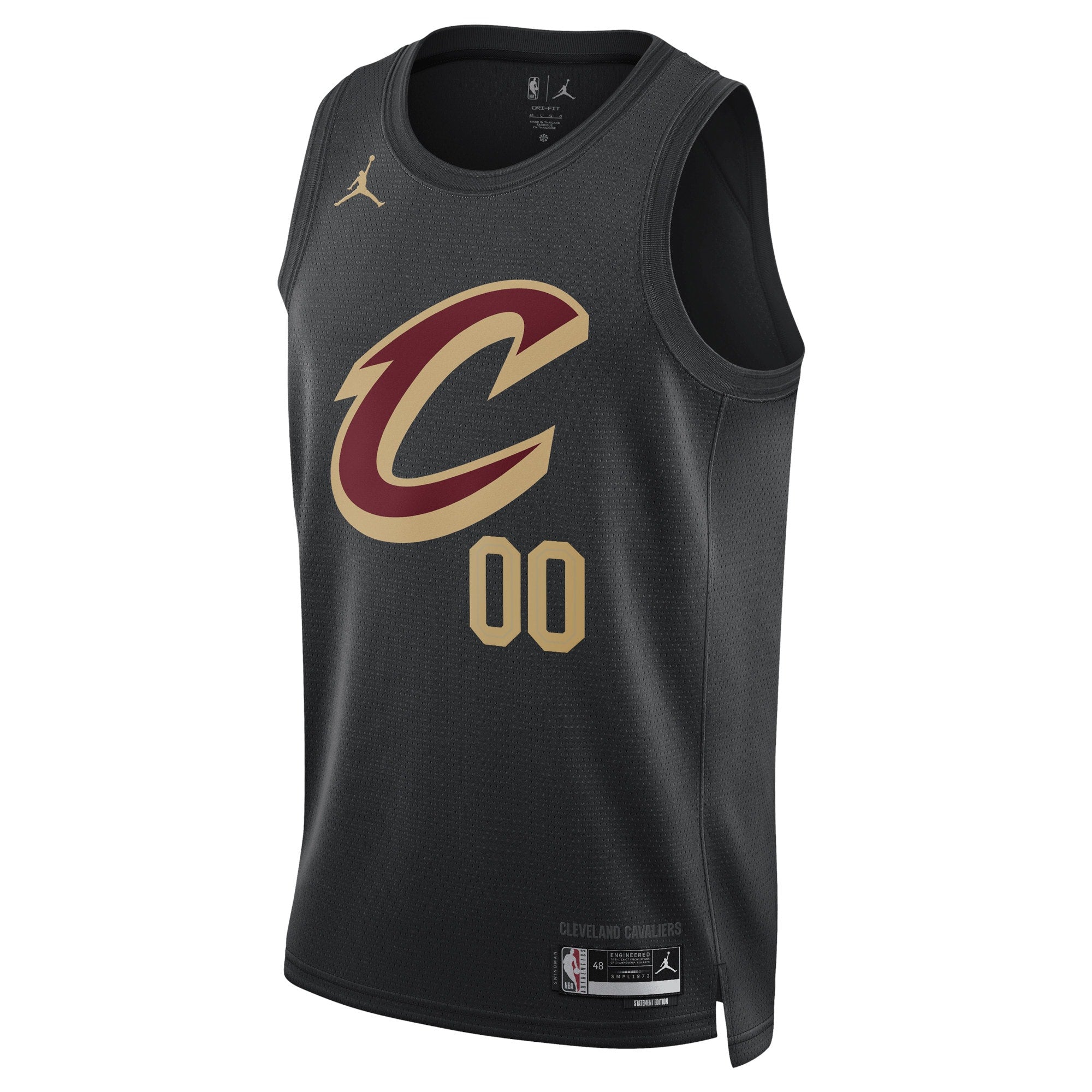 Cleveland Cavaliers Jordan Brand Unisex 2022/23 Swingman customized Shirt - Statement Edition - Black