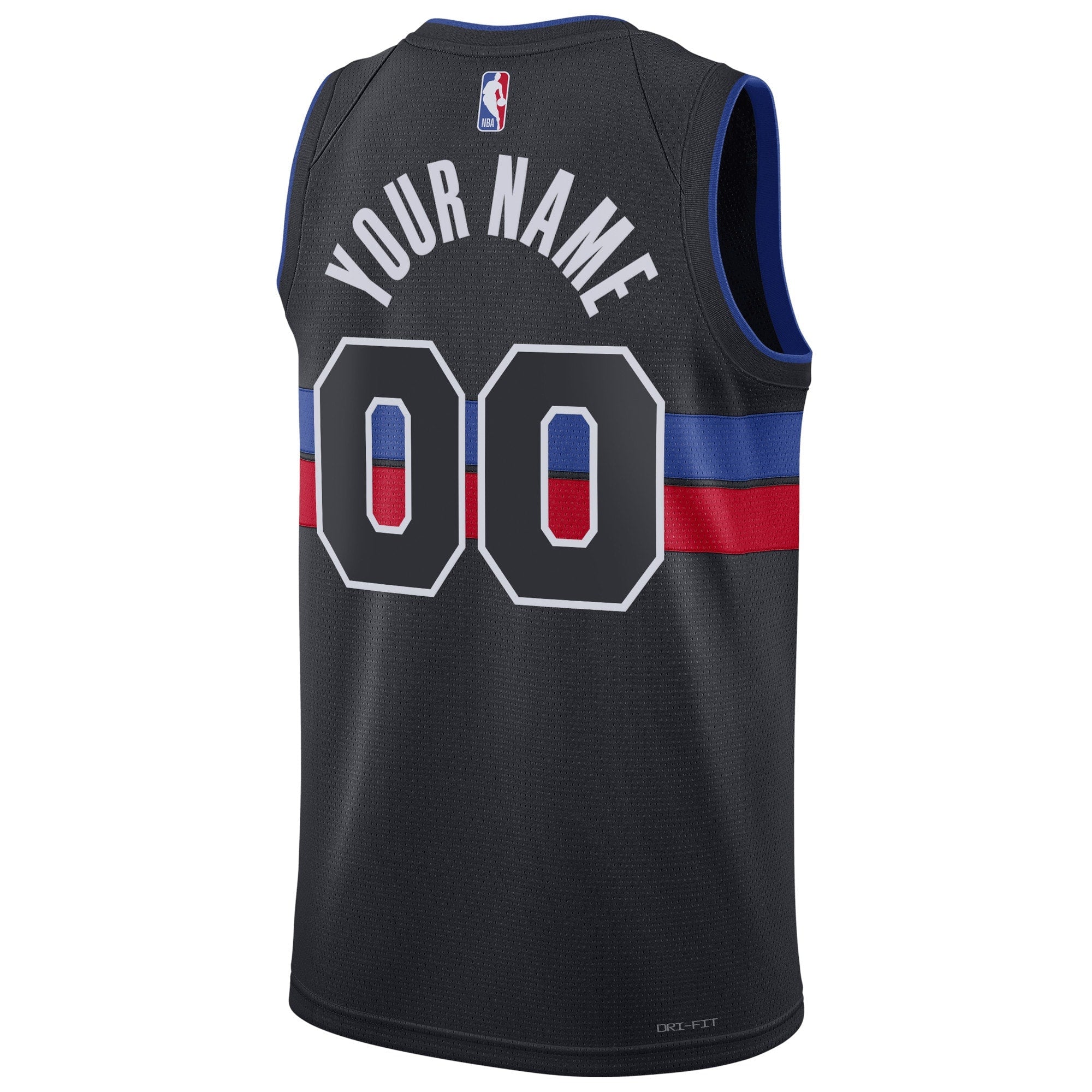 Detroit Pistons Jordan Brand Unisex 2022/23 Swingman customized Shirt - Statement Edition - Blue
