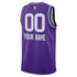 Utah Jazz  Unisex 2023/24 customized Swingman Shirt - Purple - City Edition