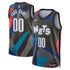 Brooklyn Nets  Unisex 2023/24 customized Swingman Shirt - Black - City Edition
