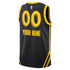 Golden State Warriors  Unisex 2023/24 customized Swingman Shirt - Black - City Edition