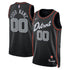 Detroit Pistons  Unisex 2023/24 customized Swingman Shirt - Black - City Edition