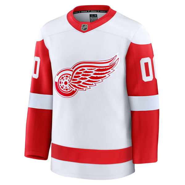 Hygo Shirts Detroit Red Wings Fanatics Away Premium Custom Jersey