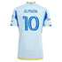 Thiago Almada Atlanta United FC  2024 The Resurgens Kit Authentic Player Soccer Shirt - Light Blue