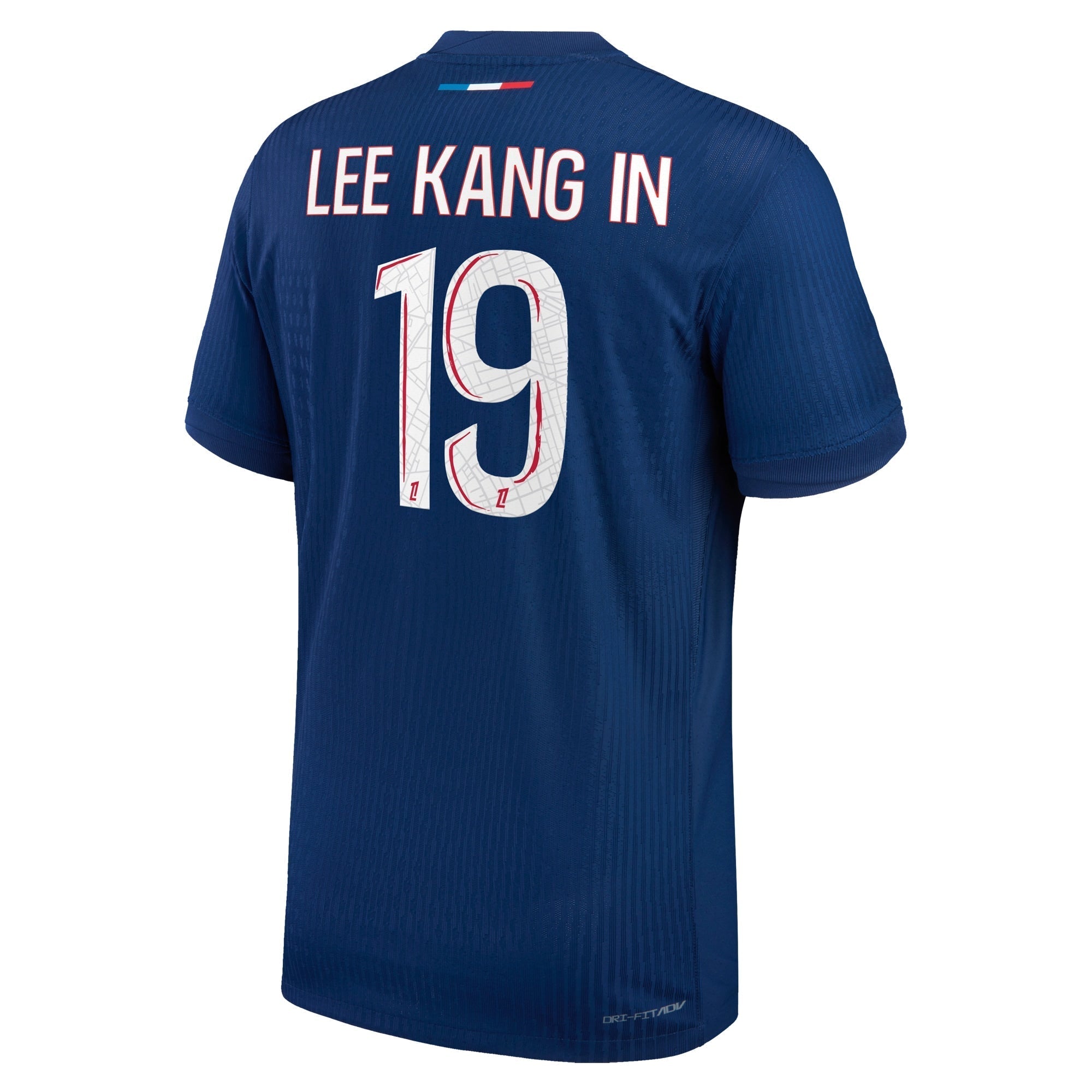 Lee Kang In Paris Saint-Germain 2024/2025 Player Soccer Shirt - Navy