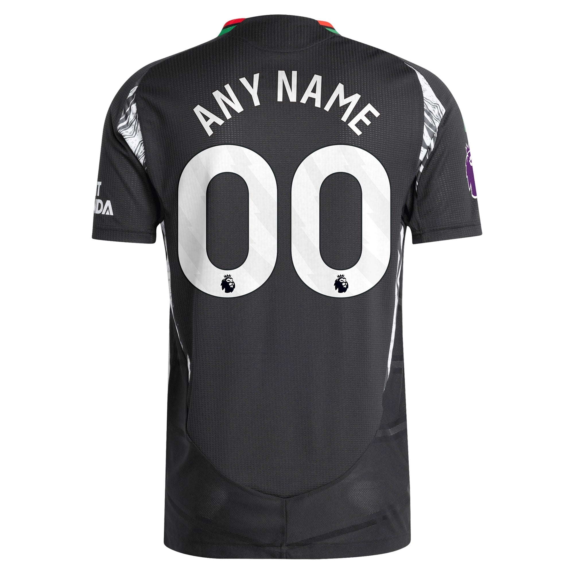 Arsenal 2024/25 Away Custom Soccer Shirt - Black